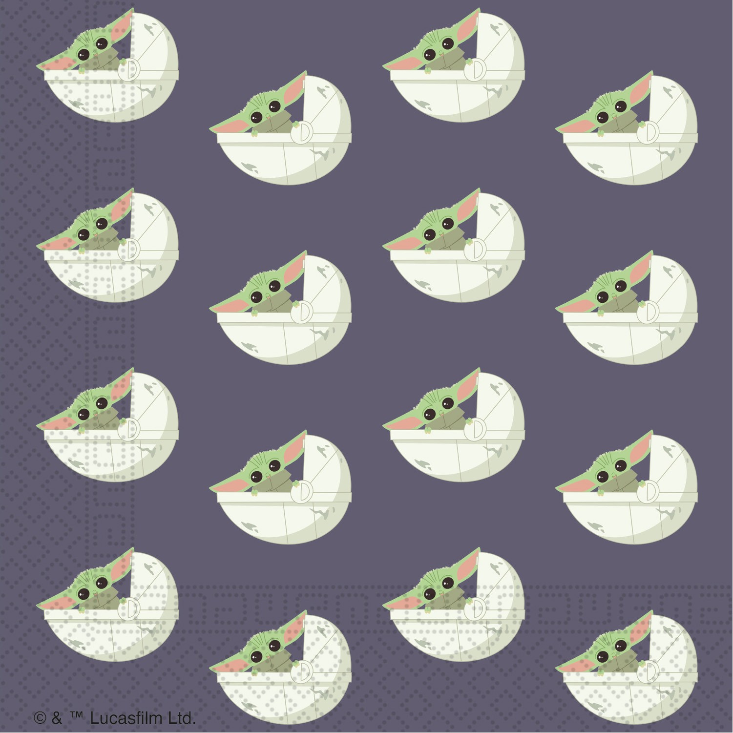 Мандалориан - салфетки 33х33см