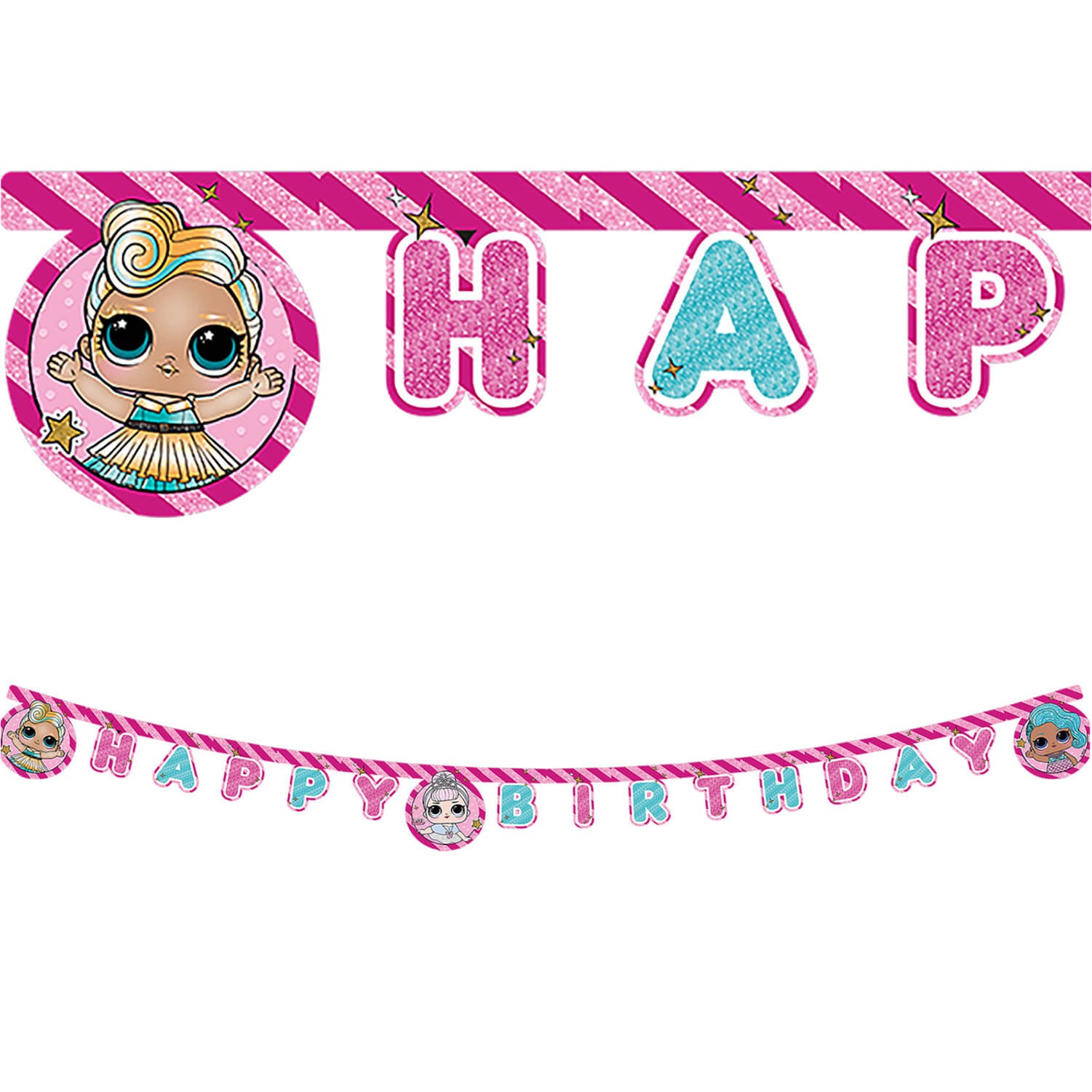 ЛОЛ - банер Happy Birthday - 2м