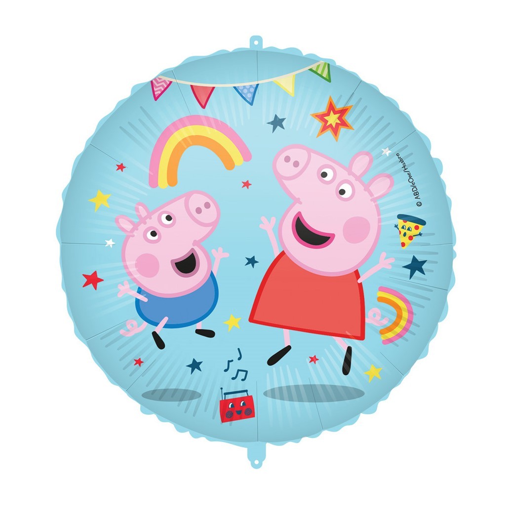 Фолиев балон - Прасето Пепа - 18''/45см