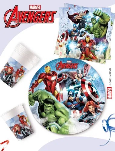 Отмъстителите - сламки 4бр.