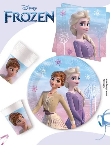 Замръзналото кралство - чинийки 20см