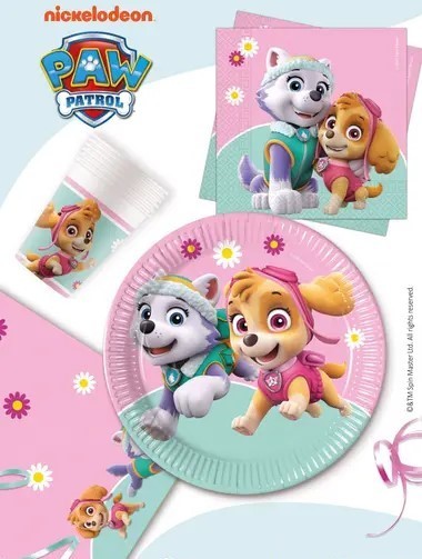 Пес Патрул  - Скай и Еверест - чинийки 20см