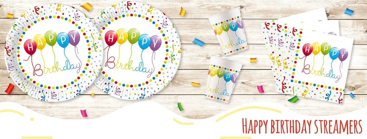 Парти Честит Рожден Ден и Балони - чашки 200мл